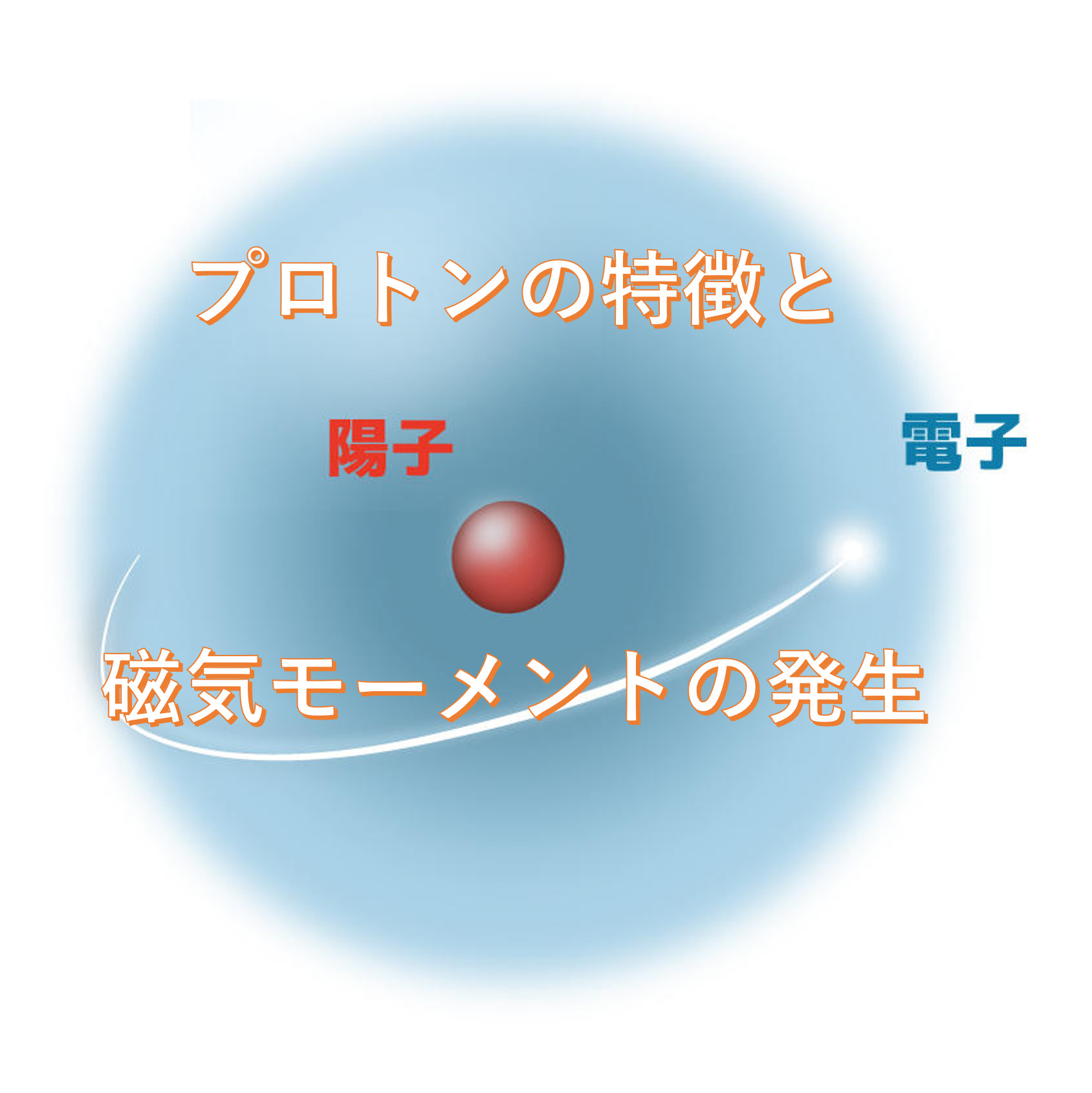 【MRI基礎知識】プロトンの特徴と磁気モーメントの発生のしくみ